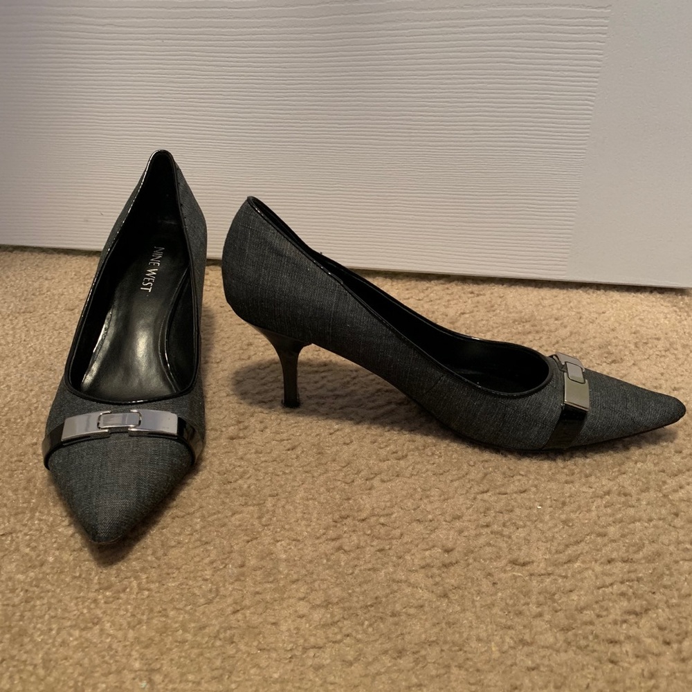 Nine West kitten heels